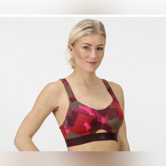 Adidas Originals Believe This Stretch-jersey Sports Bra In Multicolor - Picture 5 of 5